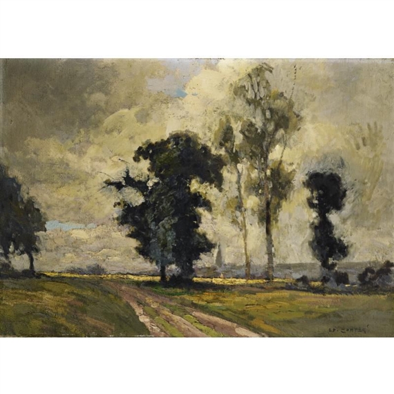Edouard Léon Cortès | FRENCH, 1882-1969 A COUNTRY PATH | MutualArt