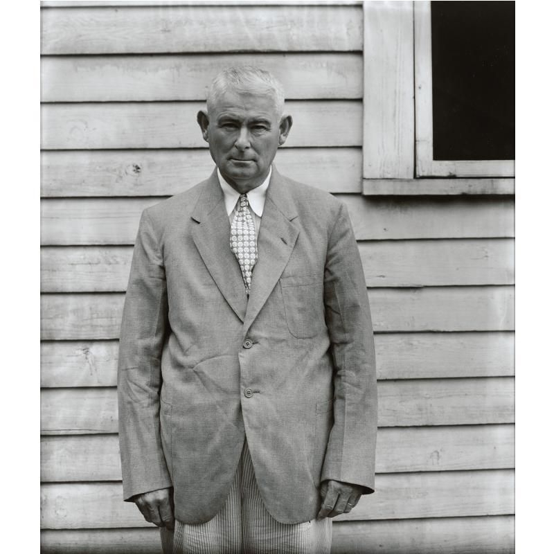 Walker Evans 'LANDLORD, HALE COUNTY, ALABAMA' MutualArt