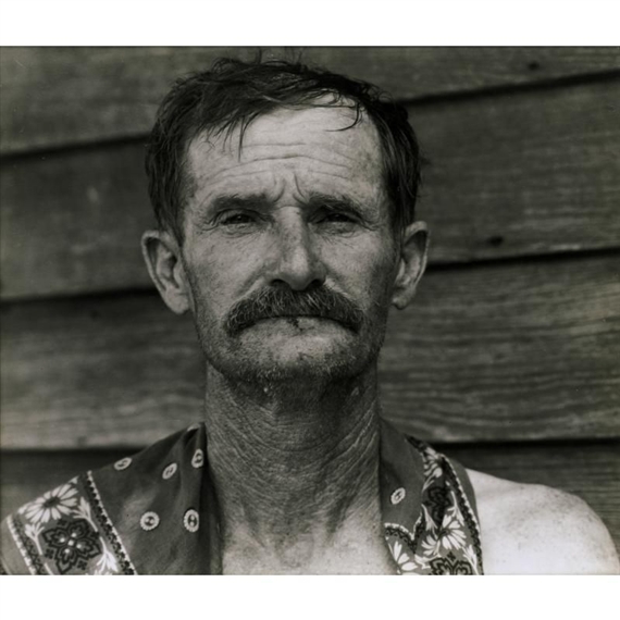 Walker Evans 'ALABAMA TENANT FARMER' (BUD FIELDS) MutualArt