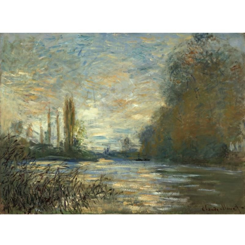 Claude Monet | LE PETIT BRAS DE LA SEINE À ARGENTEUIL | MutualArt