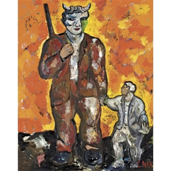 IO SONO UN PESCATOR (I AM A FISHERMAN) - Sandro Chia