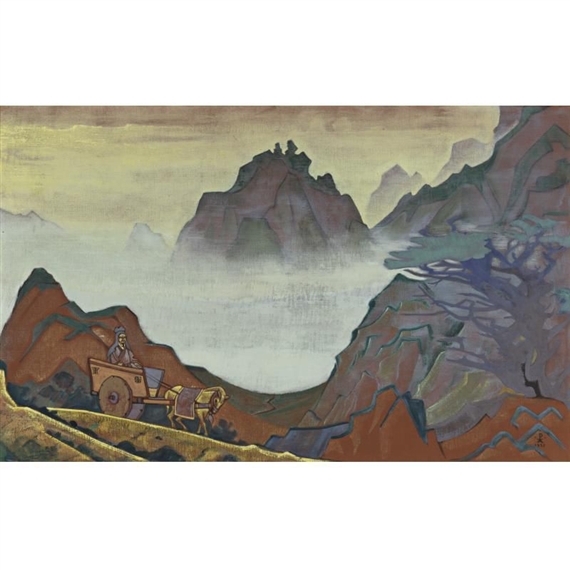 RUSSIAN, 1874-1947 CONFUCIUS, THE JUST ONE by Nicholas Roerich