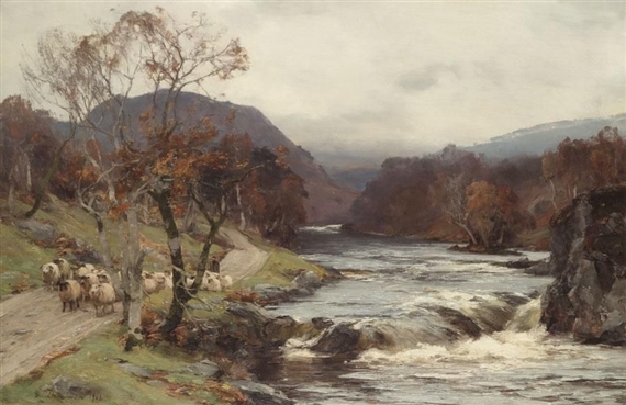 a grey day on the tummell by David Farquharson