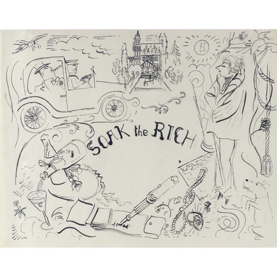 Soak the Rich by George Grosz, FullFormat:circa,year,1935