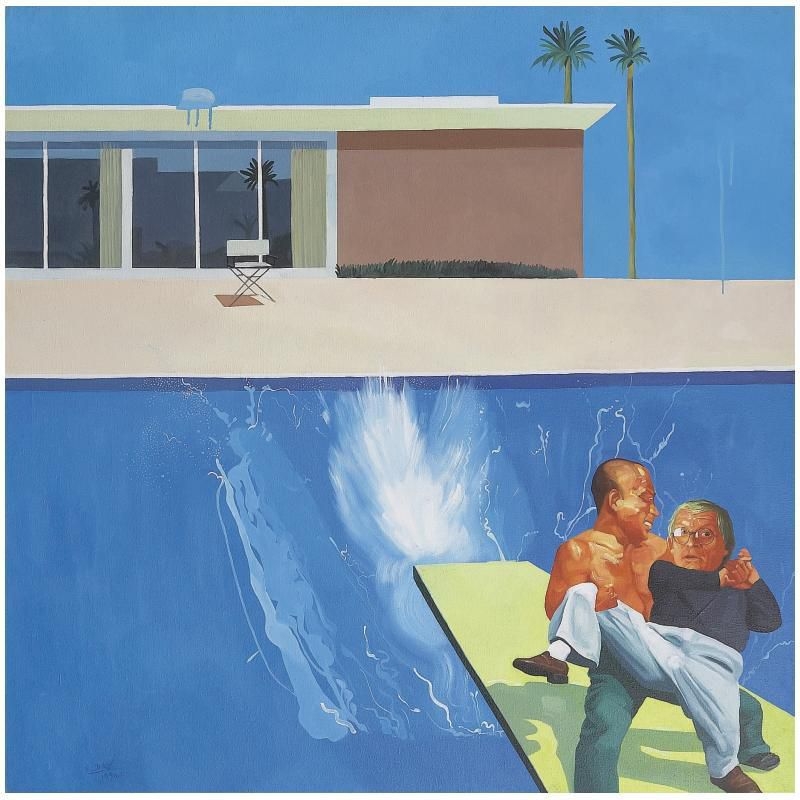 Excuse me, it's your turn, Hockney