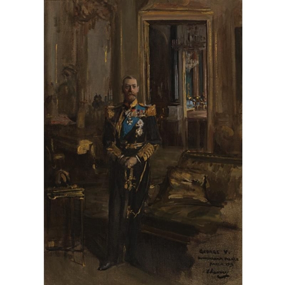King George V, Buckingham Palace by John Lavery