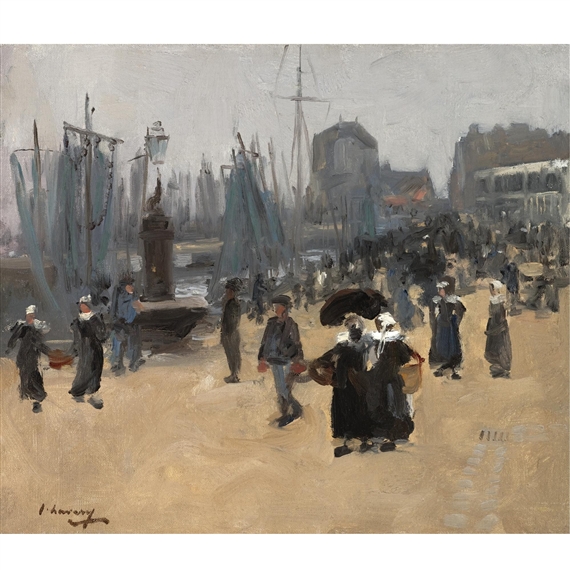 A Wet Day, Concarneau