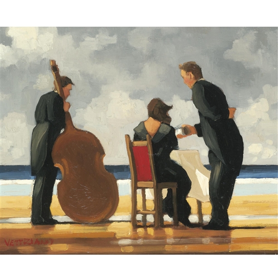 Study for Elegy for a Dead Admiral by Jack Vettriano