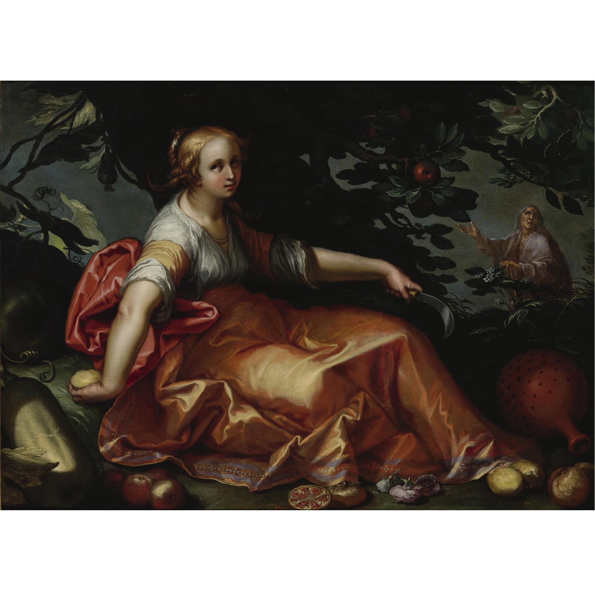 Abraham Bloemaert Vertumnus and Pomona MutualArt