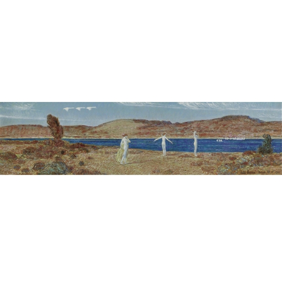 Wild Swans Sacred to Apollo by Childe Hassam