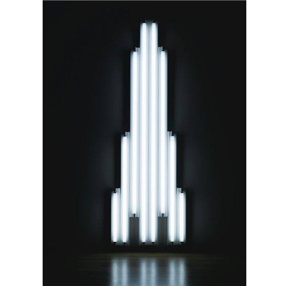 "monument" for V. Tatlin by Dan Flavin, FullFormat:,year,1969