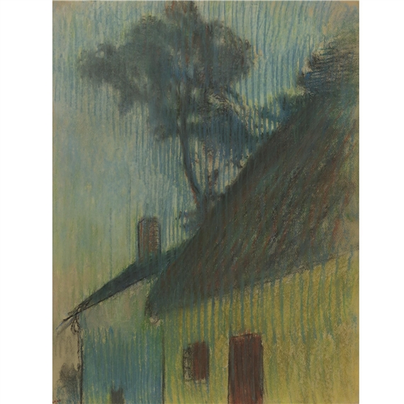 COIN DE VILLAGE by Edgar Degas, FullFormat:circa,year,1895