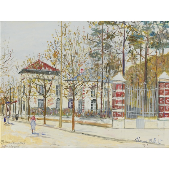 Maurice Utrillo | VESINET (SEINE-ET-OISE) (1937) | MutualArt