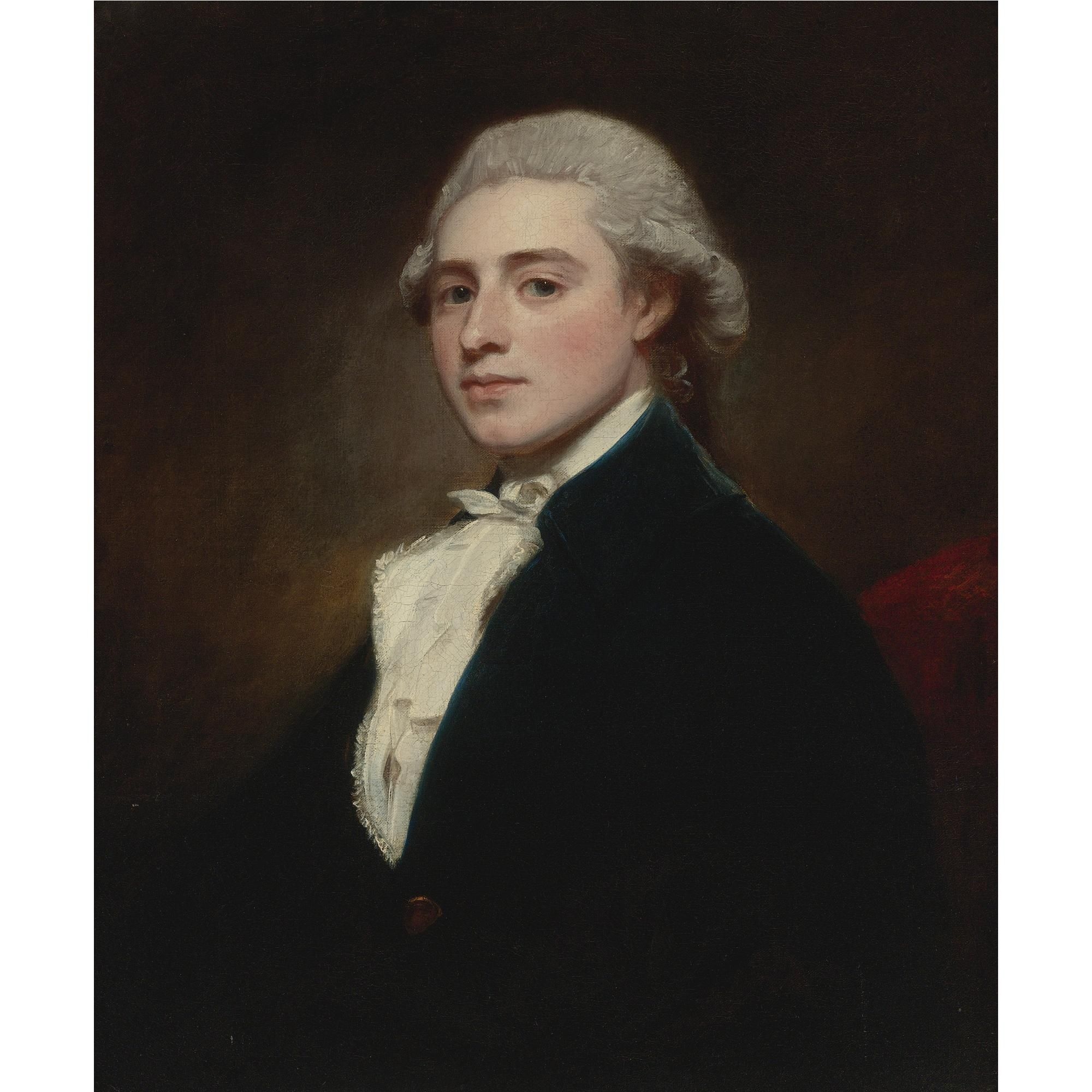 George Romney | Portrait of a member of the Dashwood Family | MutualArt