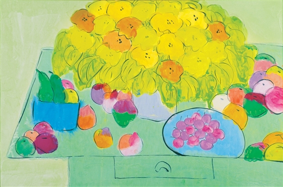 Walasse Ting | Still life | MutualArt