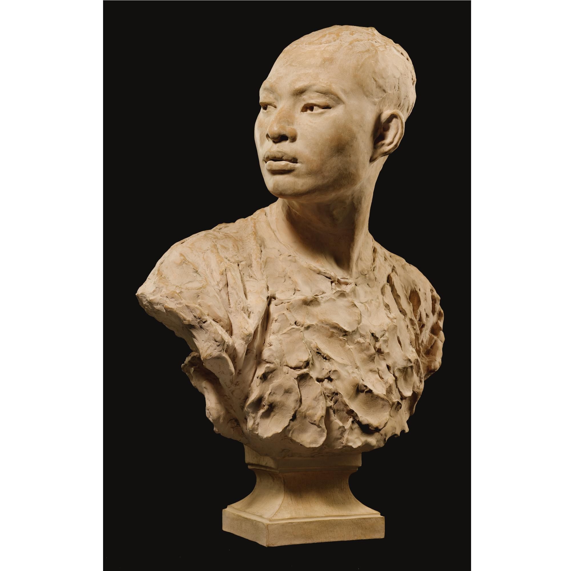 JeanBaptiste Carpeaux Le Chinois (bust of a chinese man) MutualArt