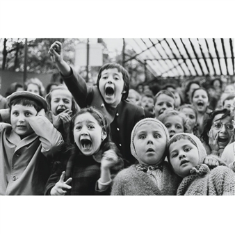 'children at a puppet theatre, paris' - Alfred Eisenstaedt