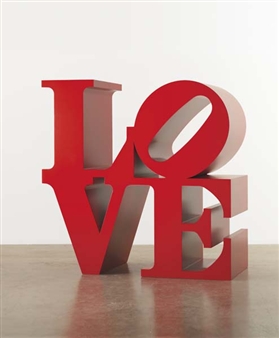 Love (red red) - Robert Indiana