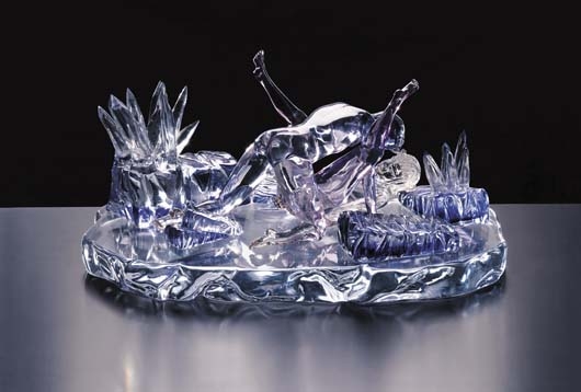 Violet-Ice (Kama Sutra) by Jeff Koons, 1991