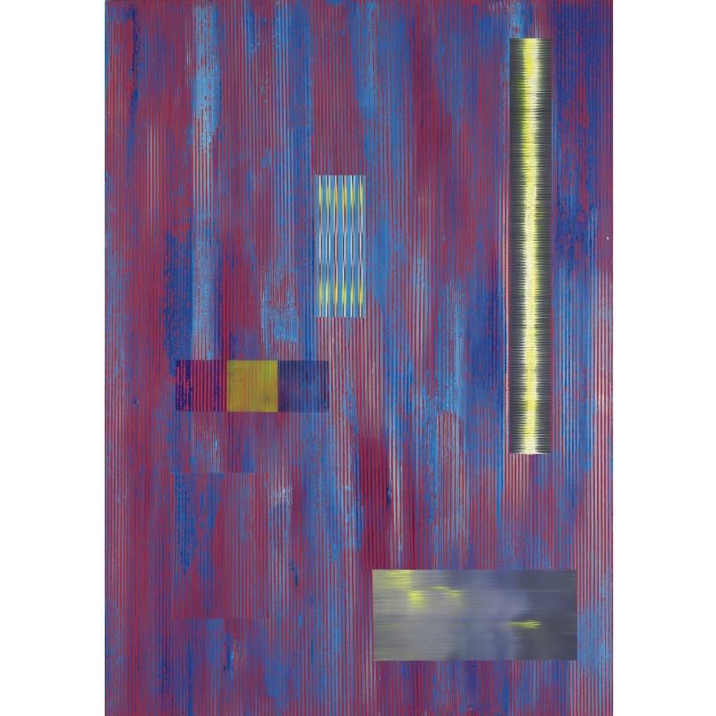 Artwork by Steve DiBenedetto, Memoirs of an Amnesiac, Made of acrylic on canvas, unframed