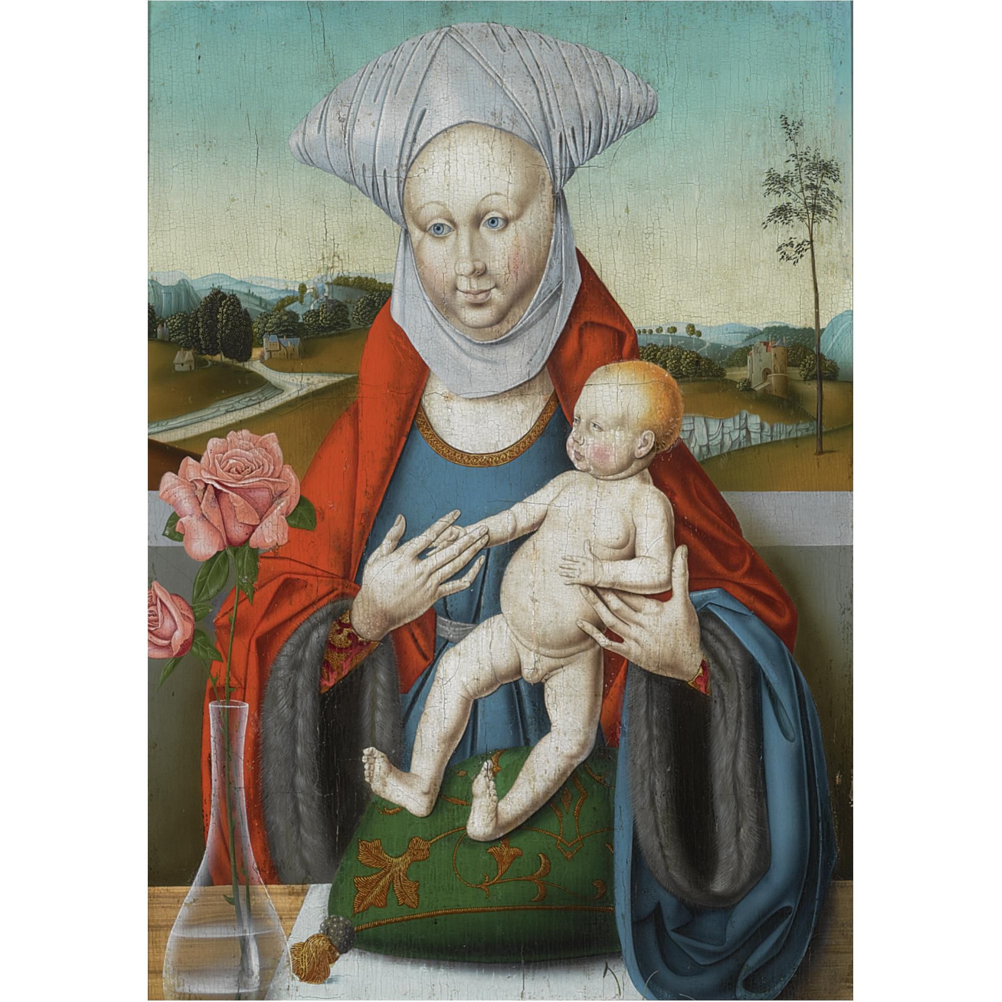 Jean Fouquet The Virgin and Child MutualArt