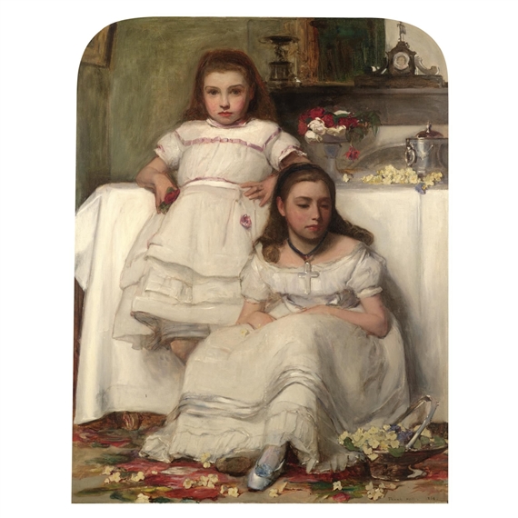 sisters by Frank Holl