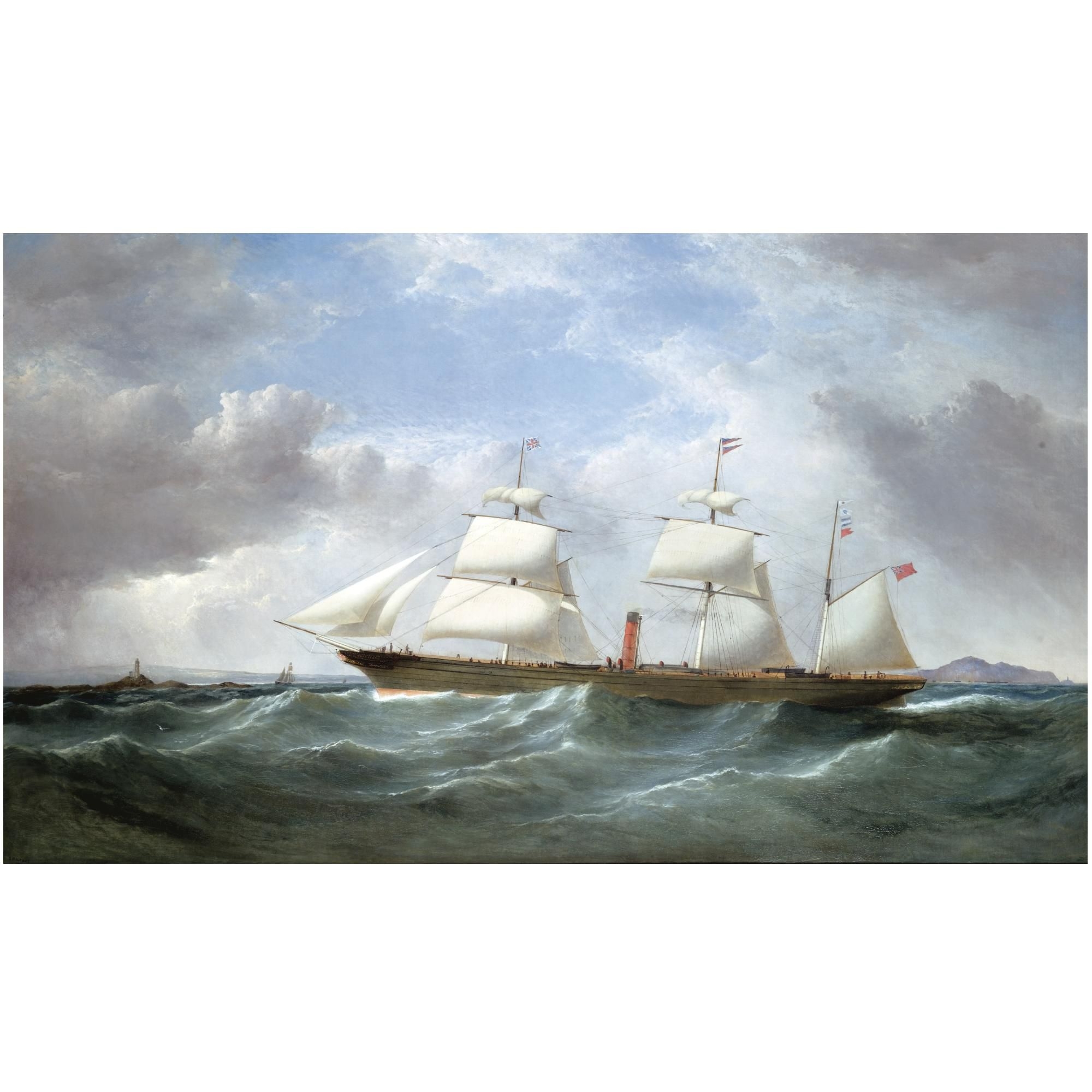 Samuel Walters The Iron screw steamer African requesting a Liverpool