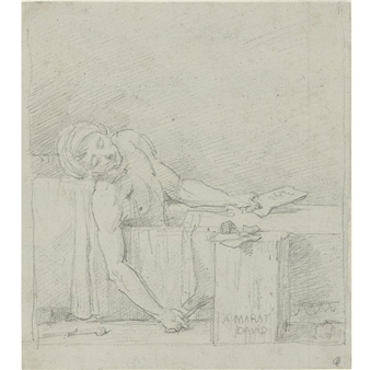 the death of marat - Jacques-Louis David