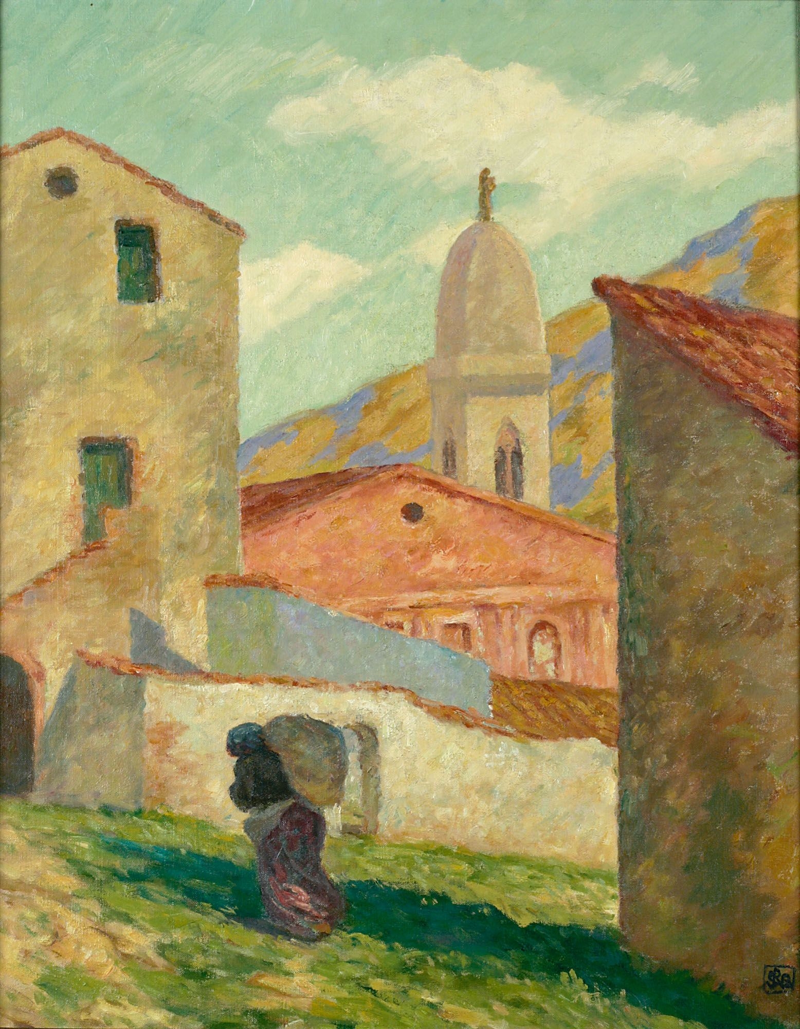 Rupert Bunny | FRENCH CHURCH (Circa 1923) | MutualArt