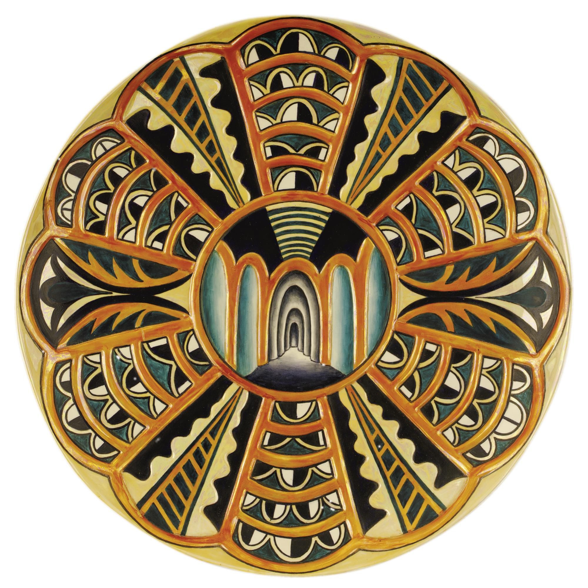 Judy Chicago Dinner Party Test Plate (Isabella d'Este) (1979) MutualArt