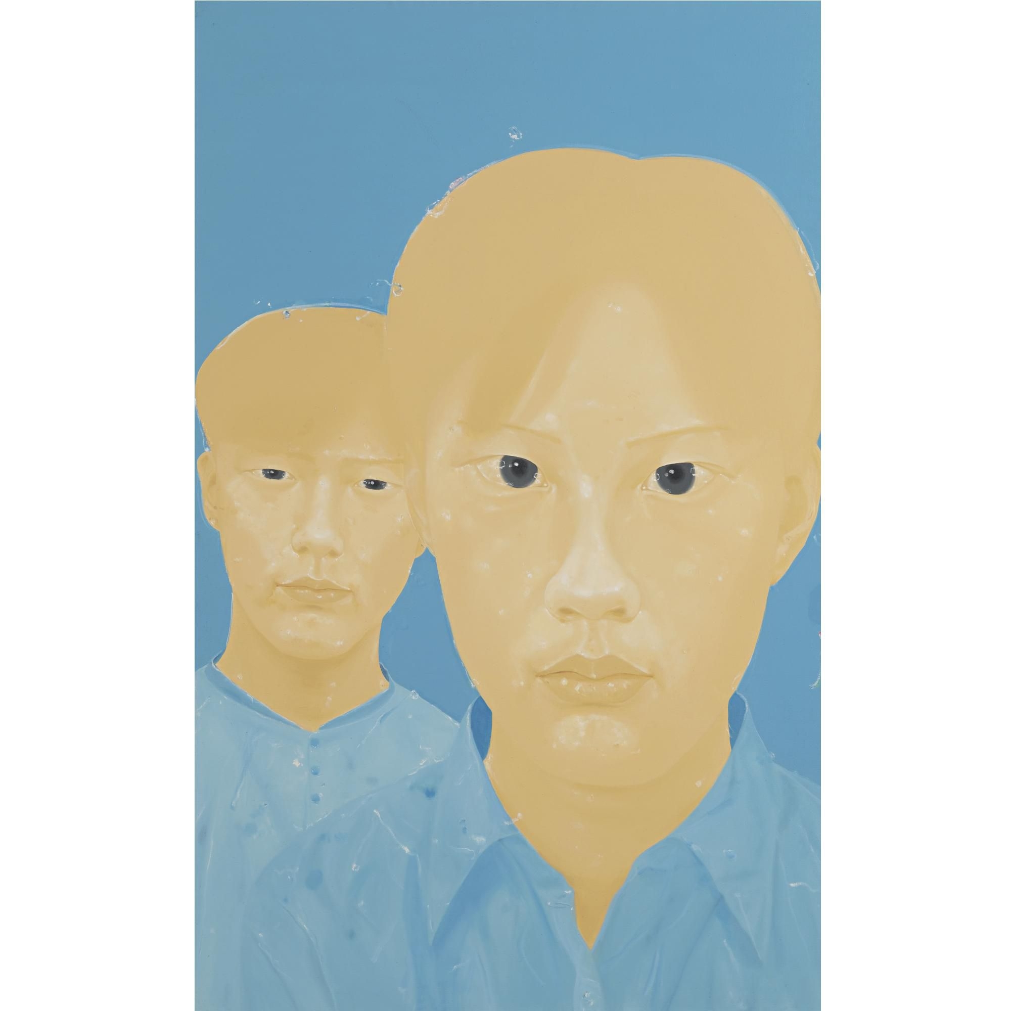 Artwork by Shen Xiaotong, 2002.Image.No.12, Made of oil on canvas