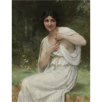 Preparing for the Bath - Guillaume Seignac