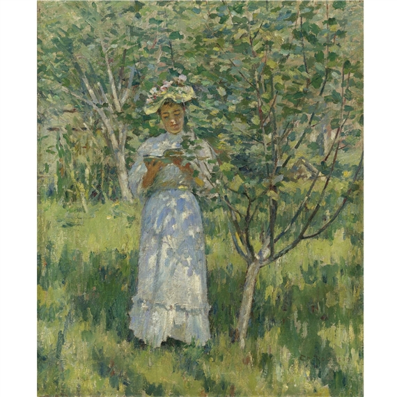 Sunlight and Shadows by Theodore Robinson, FullFormat:circa,year,1894