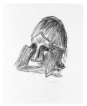 euripides. the women of troy (wingler/welz 476-490) by Oskar Kokoschka