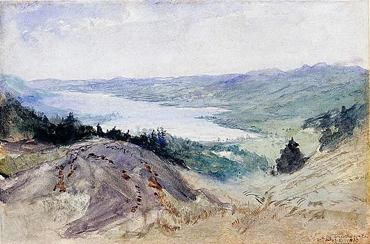 view at coniston water by John Ruskin