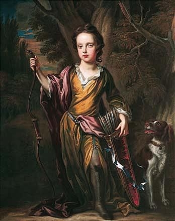 portrait of david papillon (c.1691-1762) by John Closterman
