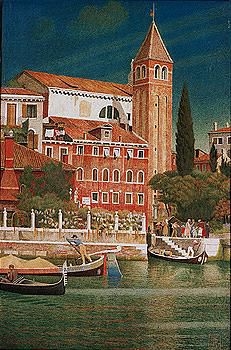 the tower of san vitale by Joseph Edward Southall