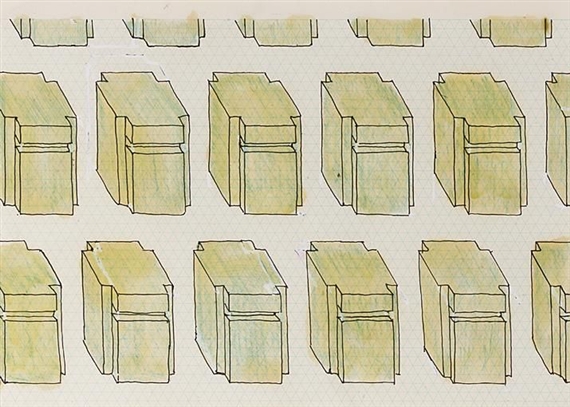 rachel-whiteread-drawing-for-untitled-twenty-five-spaces-mutualart