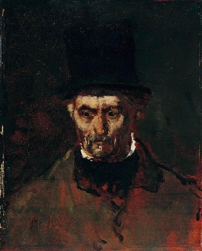 STUDY FOR `THE PAWNBROKER'S SHOP' by Mihaly Munkacsy