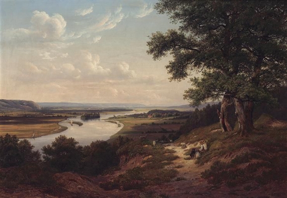 ELBENDALEN (THE ELBE VALLEY) by Thomas Fearnley