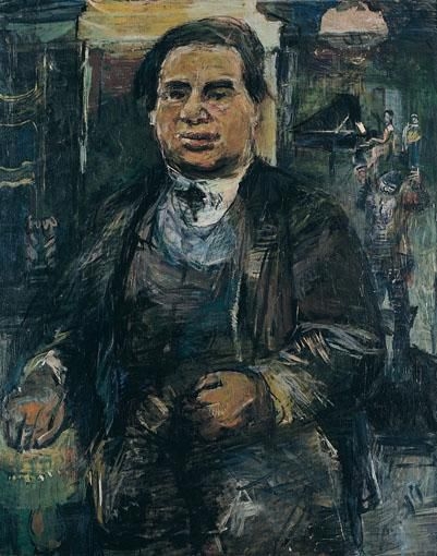 BILDNIS PROFESSOR LEO KESTENBERG (PORTRAIT OF PROFESSOR LEO KESTENBERG) by Oskar Kokoschka