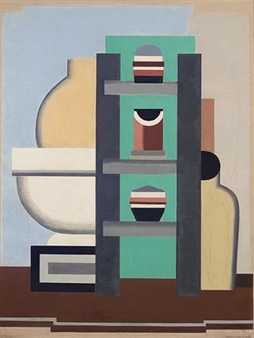 COMPOSITION ABSTRAITE - Marcelle Cahn