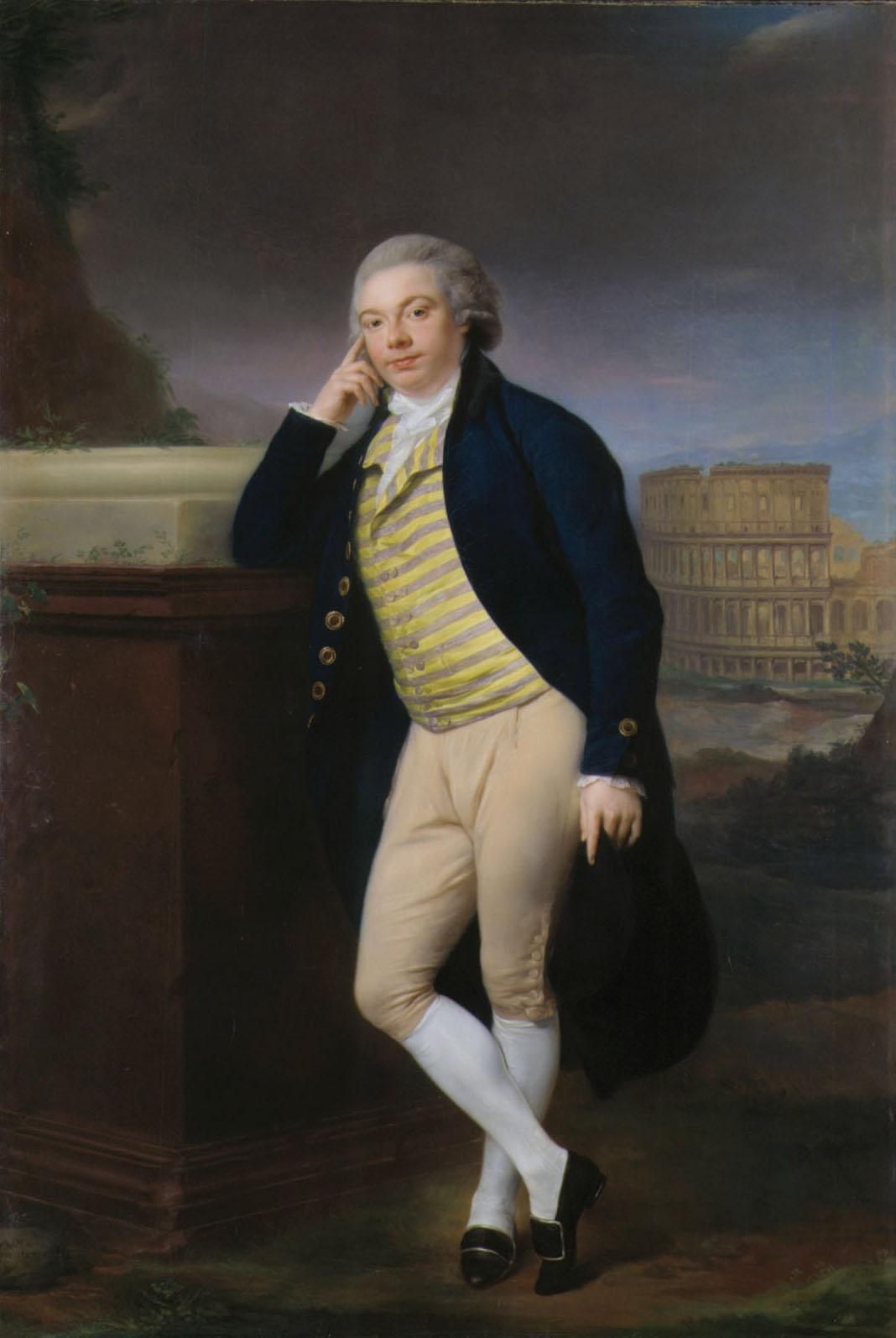 Anton von Maron | PORTRAIT OF SIR THOMAS STAPLETON, 6TH BT. (1766-1831 ...