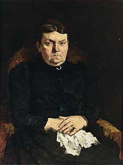 A PORTRAIT OF THE MOTHER OF THE ARTIST - Coba Ritsema