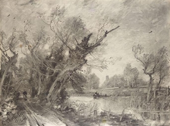 NIBLEY MERE, NEAR KNUTSFORD - George Sheffield
