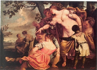 THE FINDING OF MOSES - Pietro Liberi