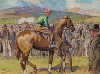 "THE OLD HORSE LOOKS STRONG AND WELL, MICKY!" - Charles Johnson Payne