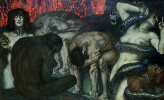 INFERNO by Franz von Stuck