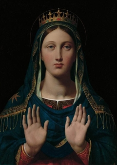 * FRENCH, 1780-1867 THE VIRGIN WITH THE CROWN - Jean-Auguste-Dominique Ingres