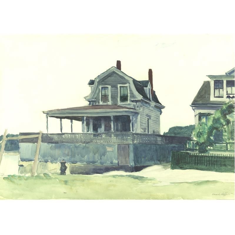 Edward Hopper HOUSES ON THE BEACH, GLOUCESTER MutualArt